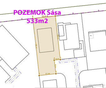 Na predaj stavebný pozemok s rozostavaným drevodomom v obci