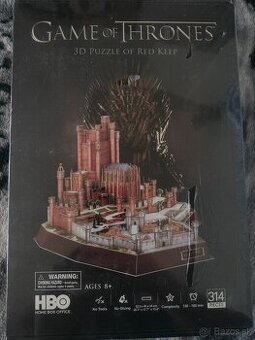 Game of Thrones – 3D Puzzle RED KEEP (Zberateľské, neotvoren