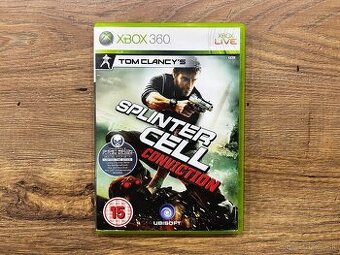Hra na Xbox 360 - Tom Clancy’s Splinter Cell Conviction