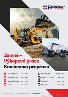 Zemné a výkopové práce