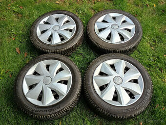 PREDÁM 4X DISKY 5X112 R16 PLUS ZIMNÉ PNEU. 205/55 R16