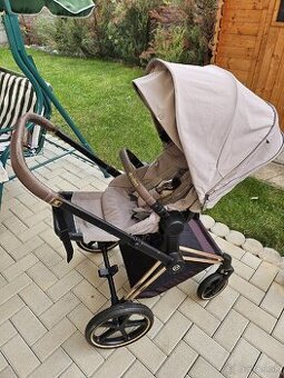 Predám 3-kombináciu kočíka Cybex Priam Soho Grey