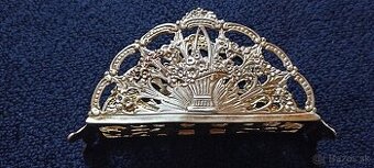 Investičné Striebro –stojan na servítky-Nemecko 1900-35g/50€