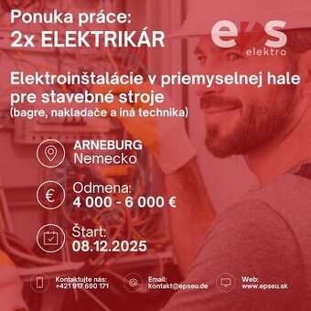 2 elektrikári 📍 ARNEBURG (Nemecko) 🇩🇪