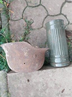 Nemecka prilba puzdro na masku