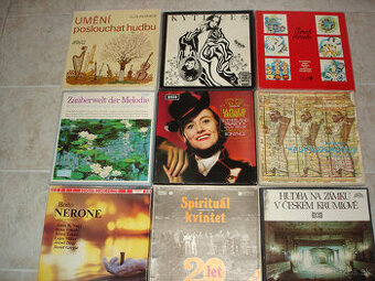 predám LP platne v boxe