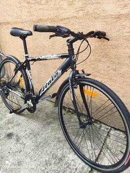 Bicykel trekingovy atala north black 28