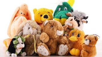 Nevyhadzujte plyšáky,vezmem pre psov na hranie