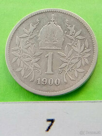 1Koruna strieborná Rakuská