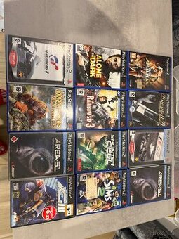 PLAYSTATION 2 HRY – BALÍK – 50 €