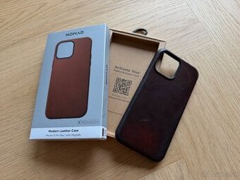 Horween Leather NOMAD kryt s Magsafe na iPhone 13 Pro Max