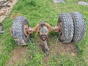 Multicar M25 zadná naprava s uzavierkou