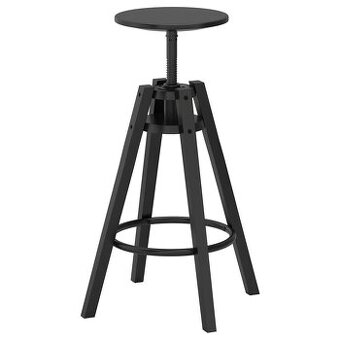 NOVÁ barová stolička DALFRED (IKEA) čierna