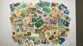 Poštové známky č.181 - MIX SVETA II. - vyše 200 ks