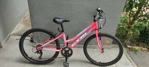 Predám 2 kusy detské bicykle24 kola  CTM Biely a Ružový