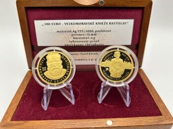 Nezrealizované motývy 100€ euro Mária Terézia , Rastislav