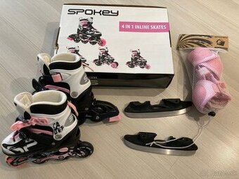 Detské korčule Spokey 4in1