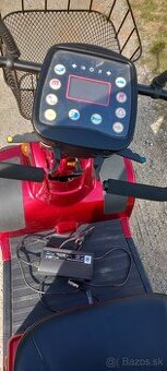 Elektrická motorka pre seniorov