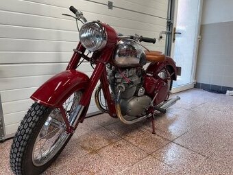 Veterán Jawa 500 OHC rv 1951 série II