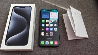 Iphone 15 Pro modrý v záruke