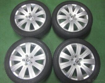 R17 Zimná sada ŠKODA rozteč 5x112 205/50R17 DUNLOP