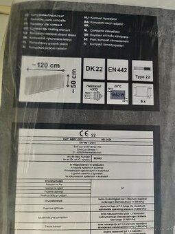 Radiátor 50x120cm - 1