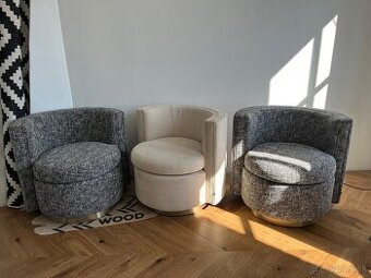 Luxusné kreslá Eichholtz Amanda
