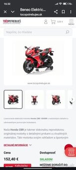 Decka elektricka motorka