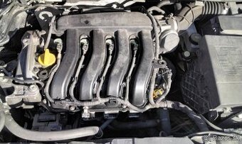 Renault Fluence 1.6 2015 predám MOTOR K4MV8, PREVODOVKA JR5