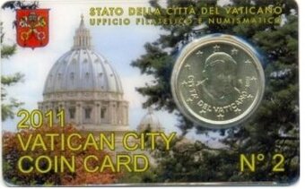 50 cent 2010-2011 Vatikán BU karta