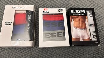 Nové boxerky GANT-DIESEL-MOSCHINO - veľkosť S - 1
