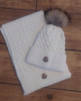 Čiapka + šál Moncler