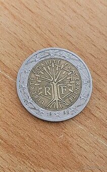 Predám francúzsku 2€ mincu