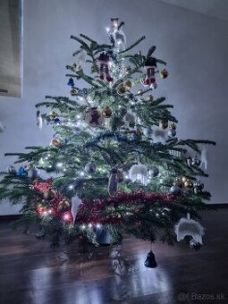 Vianočný stromček(Ozdobený)-Jedlička 180cm - 1