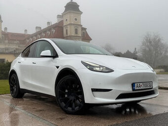 Tesla Model Y LR 514PS Enhanced FSD 47 800 km Biely Interier