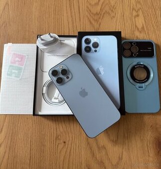 iPhone 13 Pro Max 128 gb Sierra Blue v záruke +prislušenstvo