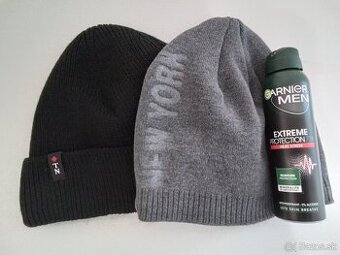 Nové 2ks čiapky + zadarmo antiperspirant, Revúca