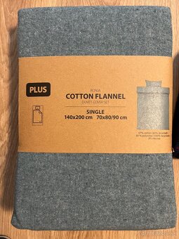 Posteľná flanelová bielizeň