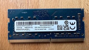 Predám RAM DDR4 8GB 3200 MHz - pre notebook (SODIMM) - TOP