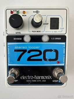 Predám EHX 720 looper pedal