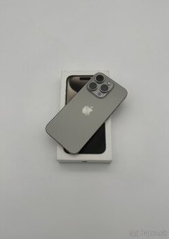 iPhone 15 Pro 128GB Natural Titanium + ZÁRUKA