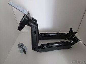 AlzaErgo Arm AR2.1 čierny | Stojan, držiak na dva monitory