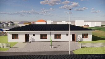 Na predaj 4-izbový rodinný dom TYP DOMU C  v obci Jelka