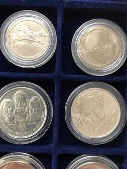 mince strieborné slovenska a federácie