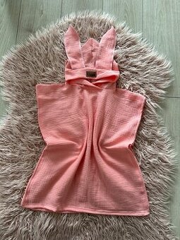 Mušelínové pončo pre deti 80-140