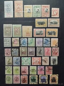 Rumunsko do r. 1945 - partia známok