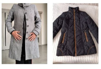 od 9€ bunda, kabat a vetrovka