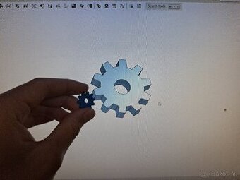 3D vytlačené diely (vlastný návrh)
