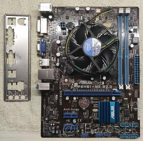 Asus P8H61-MX R2.0 + Intel Pentium G2020 + Intel Cooler