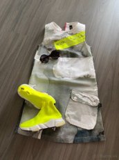 KURA COLLECTION šaty, Balenciaga sock trainers, Fendi okulia - 1
